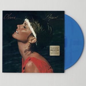 SEALED! Olivia Newton-John - Physical (40th Anniversary) Opaque Aqua Blue Vinyl